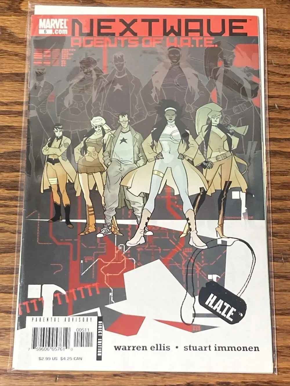Nextwave: Agents of H.A.T.E. #5 (Marvel Comics July 2006)